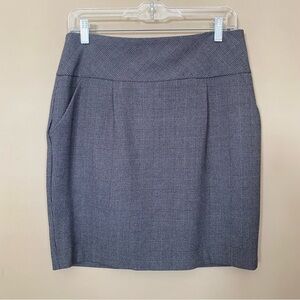 Forever 21 Gray Plaid Pencil Skirt with Pockets!